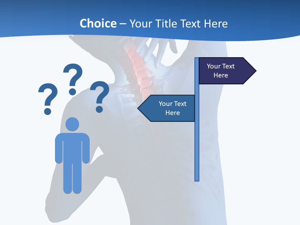Painful Anatomy Sore PowerPoint Template
