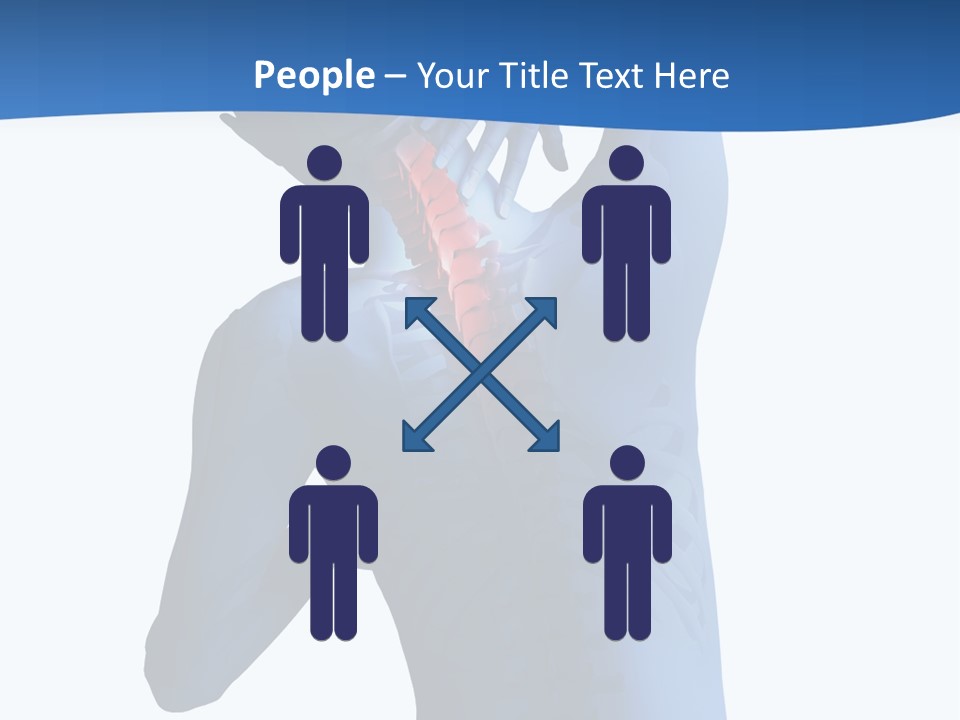Painful Anatomy Sore PowerPoint Template