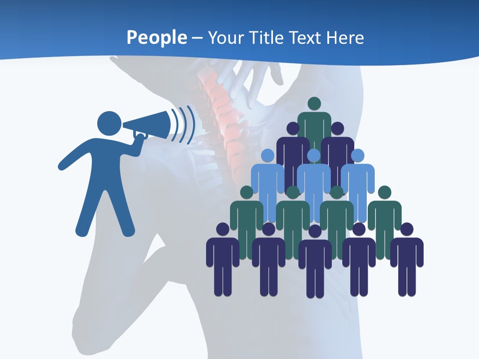 Painful Anatomy Sore PowerPoint Template