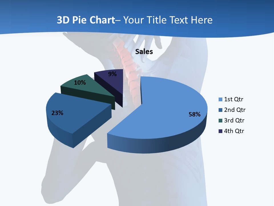 Painful Anatomy Sore PowerPoint Template