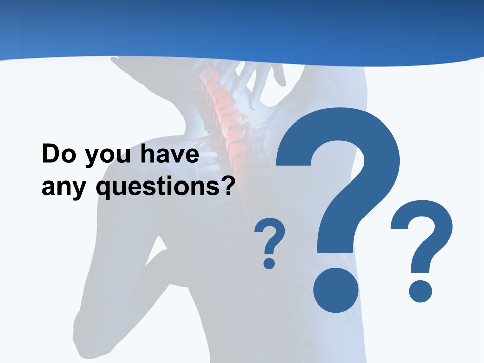 Painful Anatomy Sore PowerPoint Template