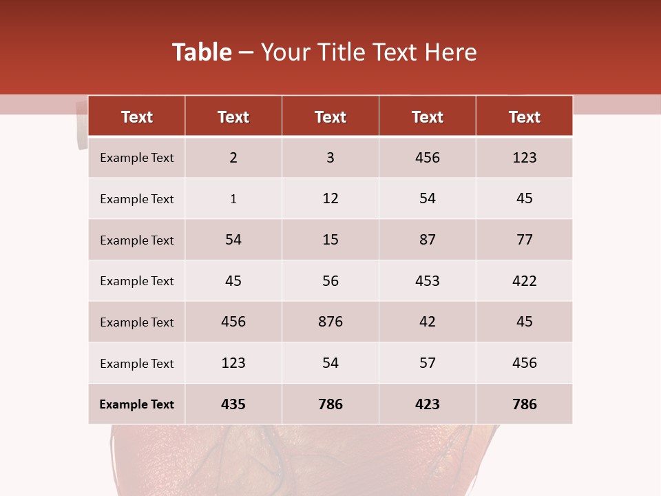 Test Atrium Heartbeat PowerPoint Template