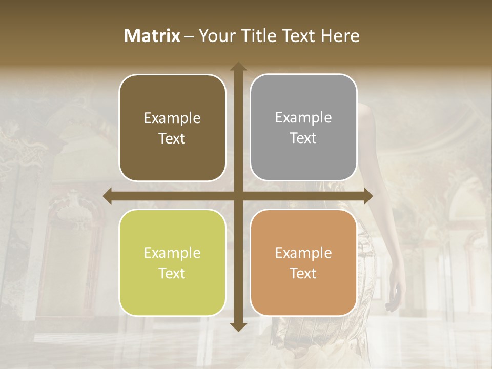 Haircut Girl Fashion PowerPoint Template