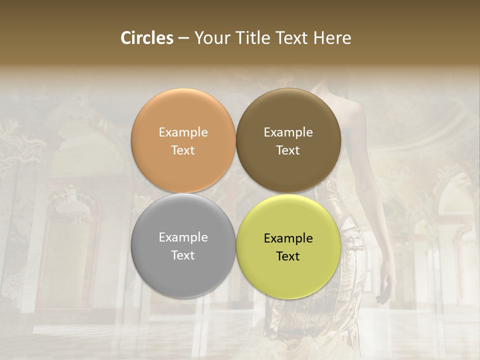 Haircut Girl Fashion PowerPoint Template