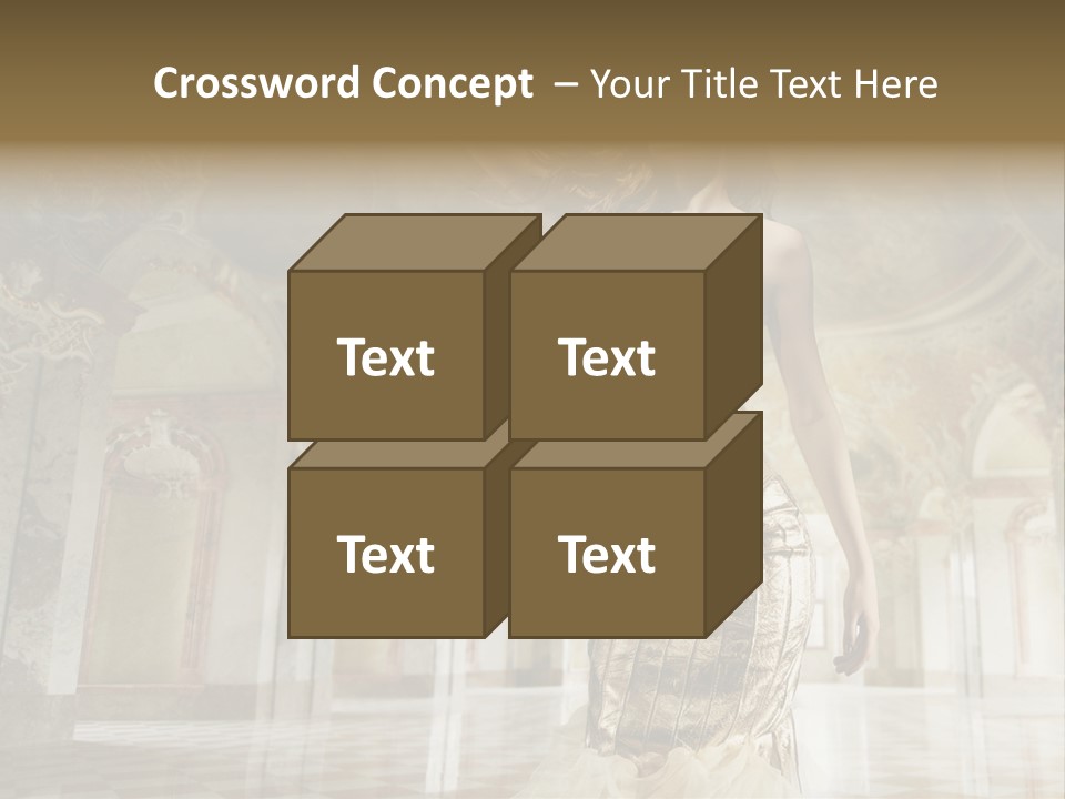 Haircut Girl Fashion PowerPoint Template