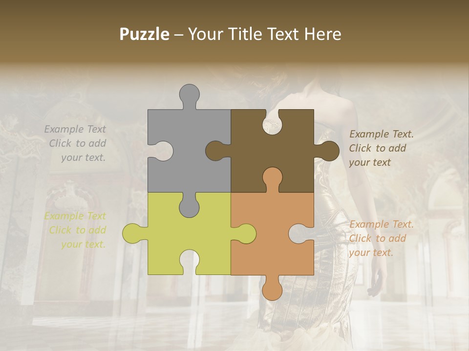 Haircut Girl Fashion PowerPoint Template