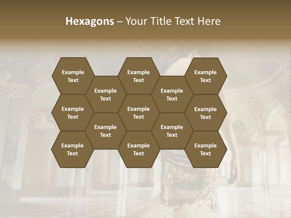 Haircut Girl Fashion PowerPoint Template