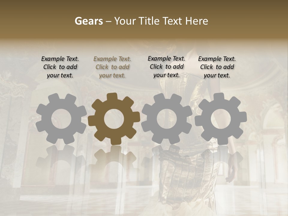 Haircut Girl Fashion PowerPoint Template