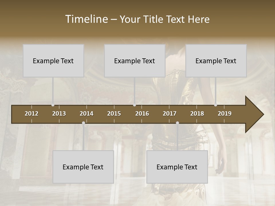 Haircut Girl Fashion PowerPoint Template
