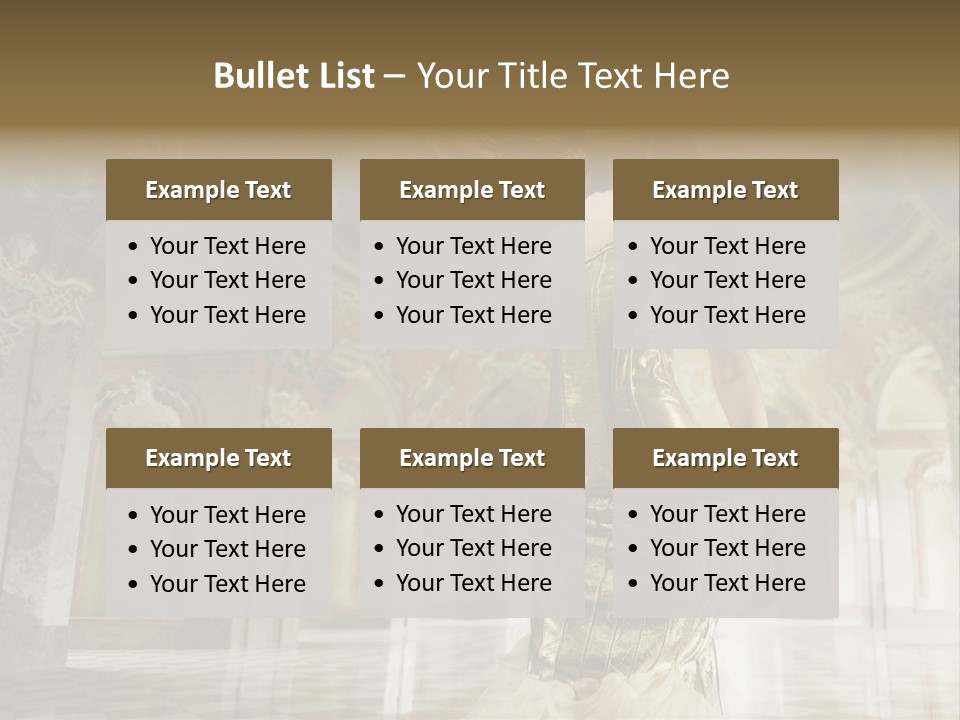 Haircut Girl Fashion PowerPoint Template