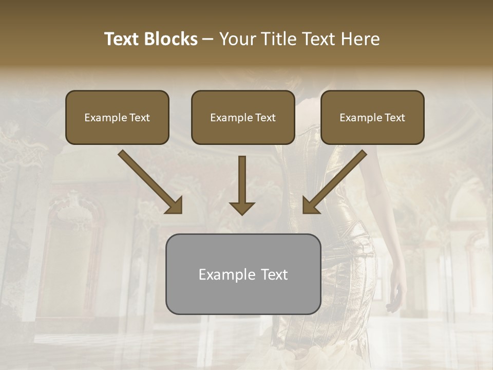 Haircut Girl Fashion PowerPoint Template