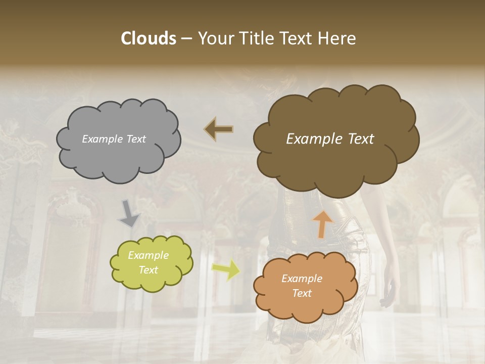 Haircut Girl Fashion PowerPoint Template