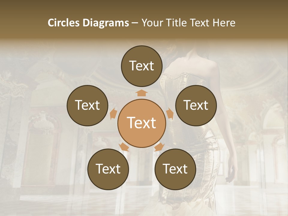 Haircut Girl Fashion PowerPoint Template