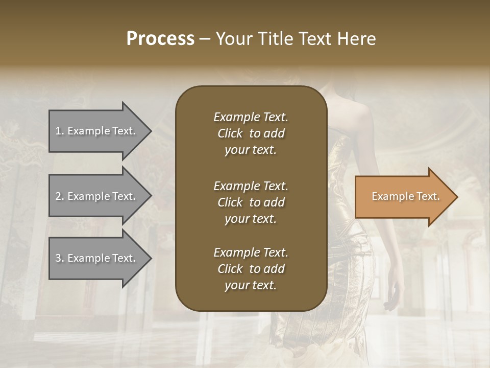 Haircut Girl Fashion PowerPoint Template