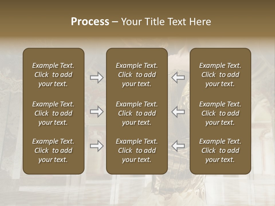 Haircut Girl Fashion PowerPoint Template