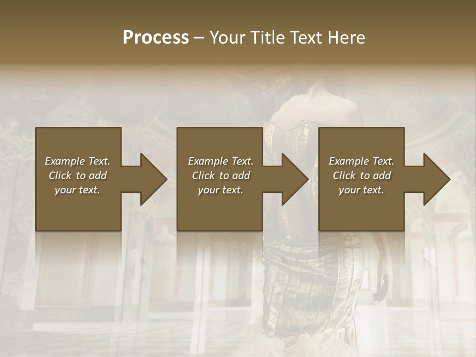 Haircut Girl Fashion PowerPoint Template