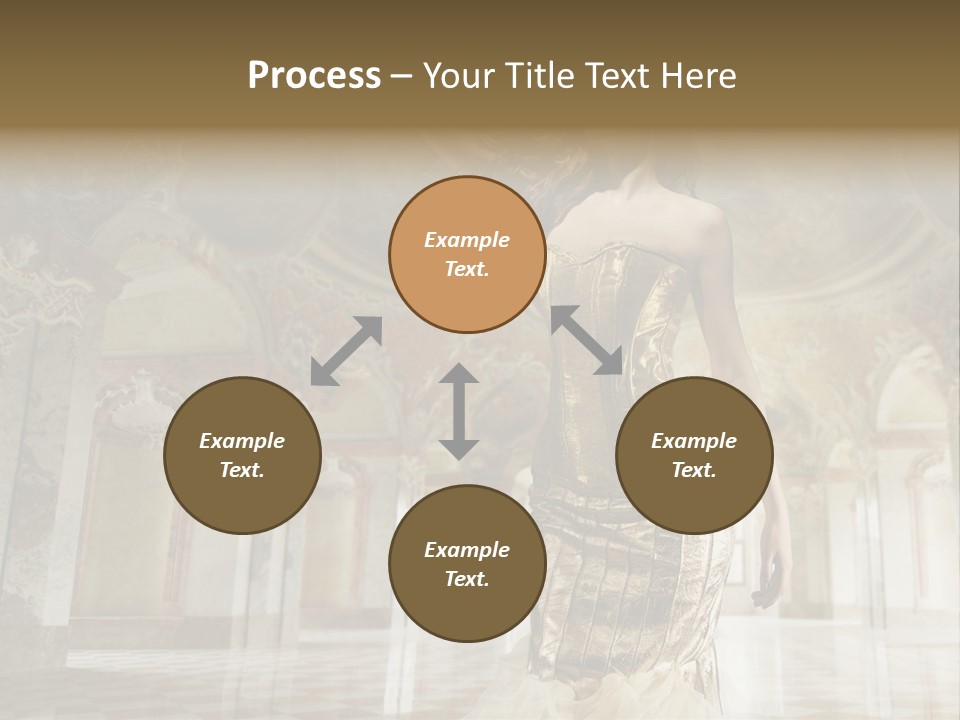 Haircut Girl Fashion PowerPoint Template