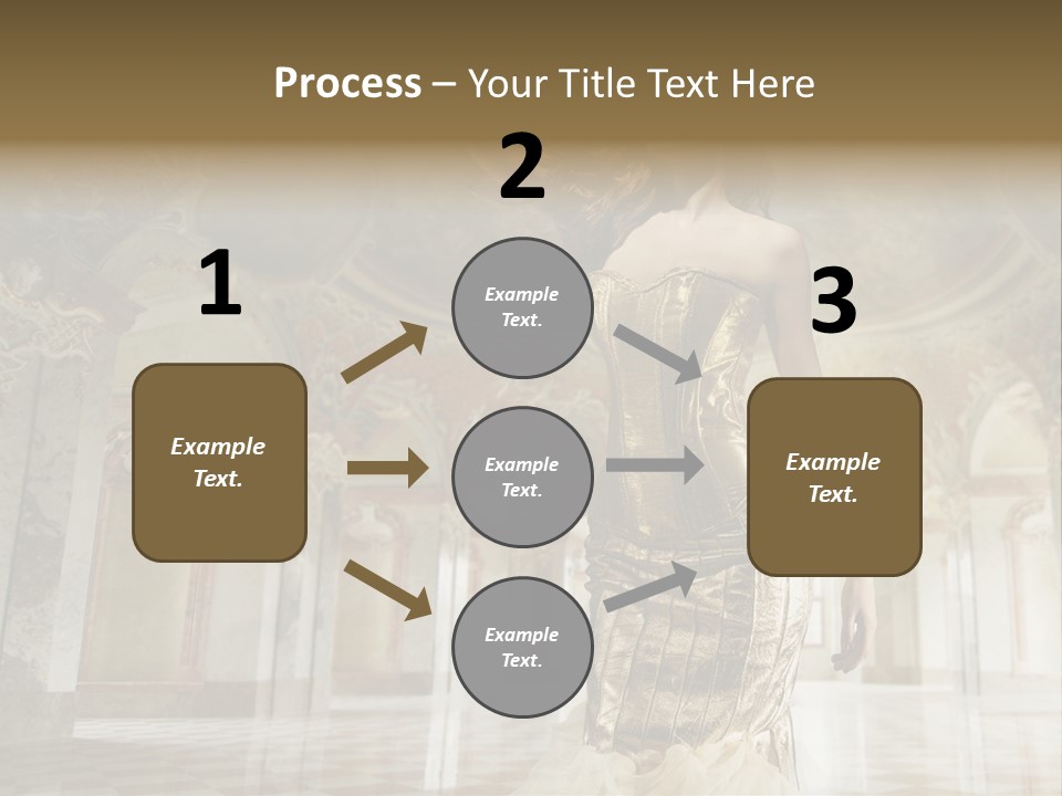 Haircut Girl Fashion PowerPoint Template