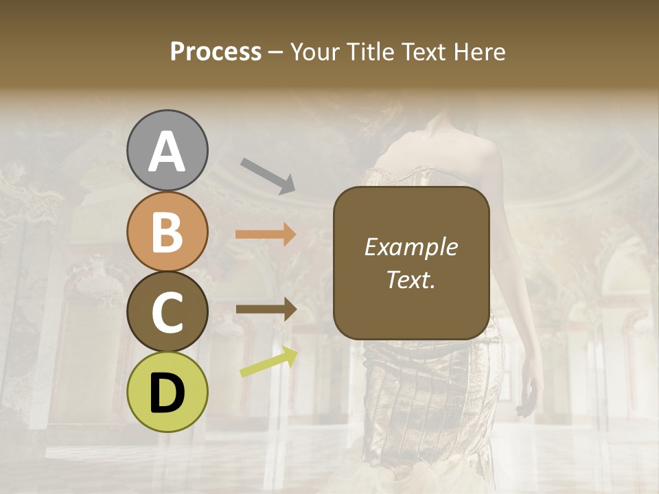 Haircut Girl Fashion PowerPoint Template