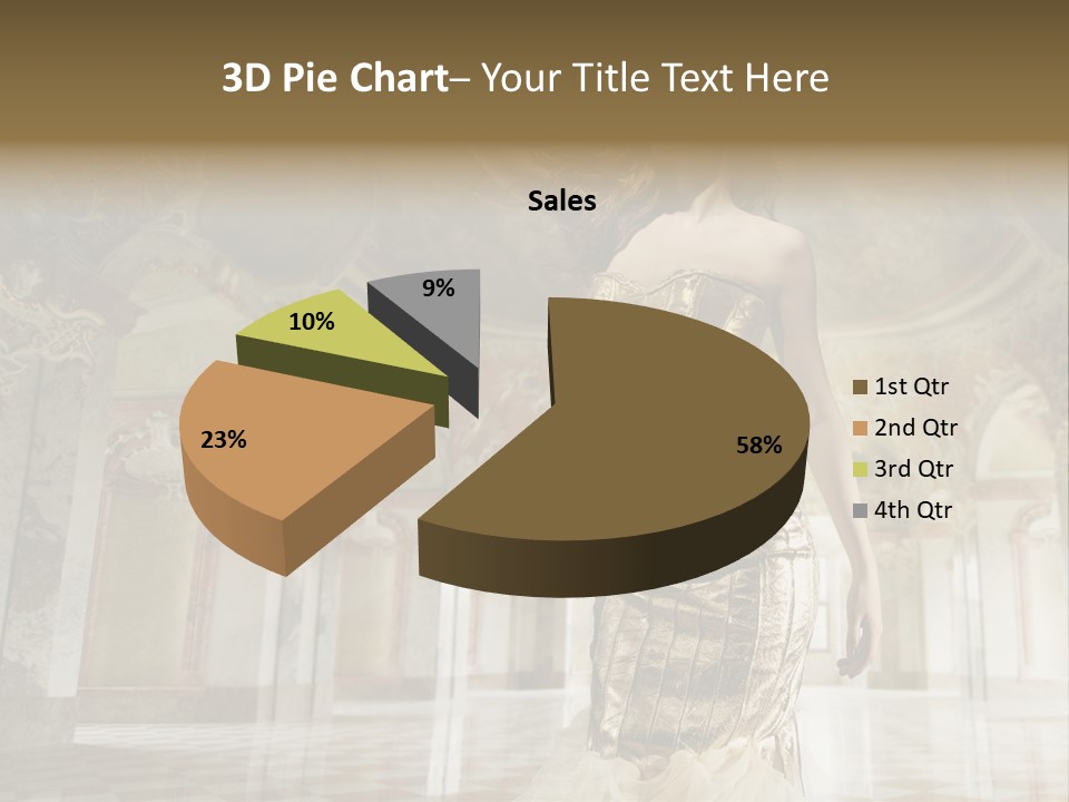 Haircut Girl Fashion PowerPoint Template