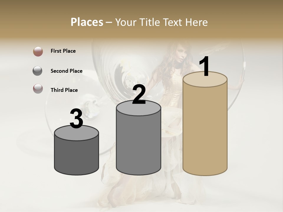 Red Parsley Isolated PowerPoint Template