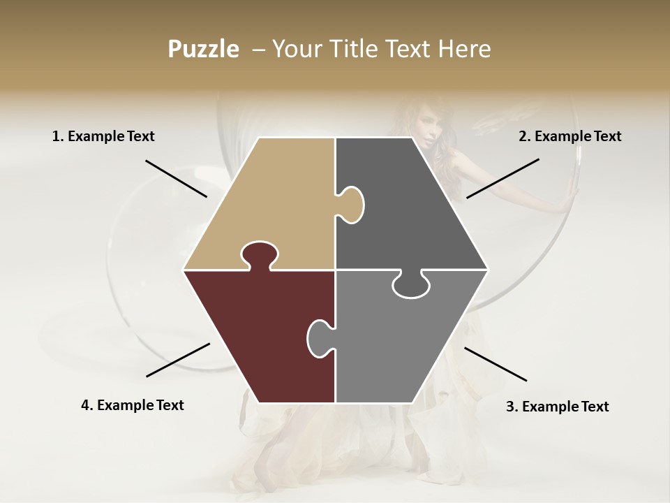 Red Parsley Isolated PowerPoint Template