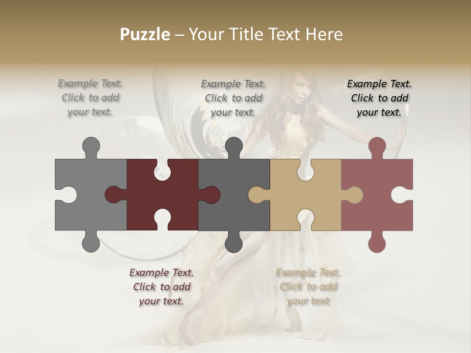 Red Parsley Isolated PowerPoint Template