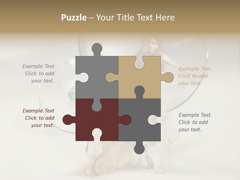 Red Parsley Isolated PowerPoint Template