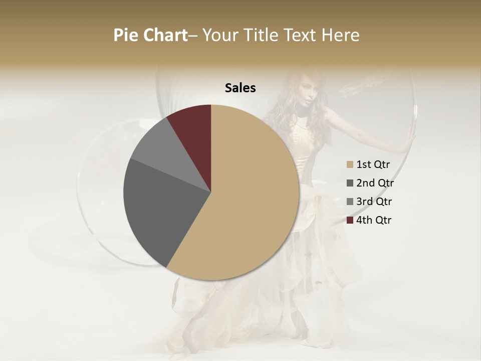 Red Parsley Isolated PowerPoint Template