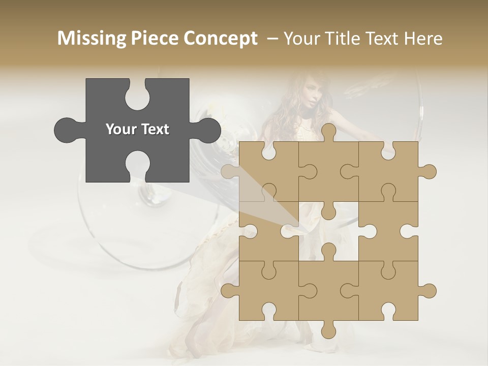 Red Parsley Isolated PowerPoint Template