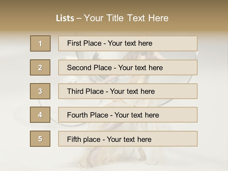 Red Parsley Isolated PowerPoint Template