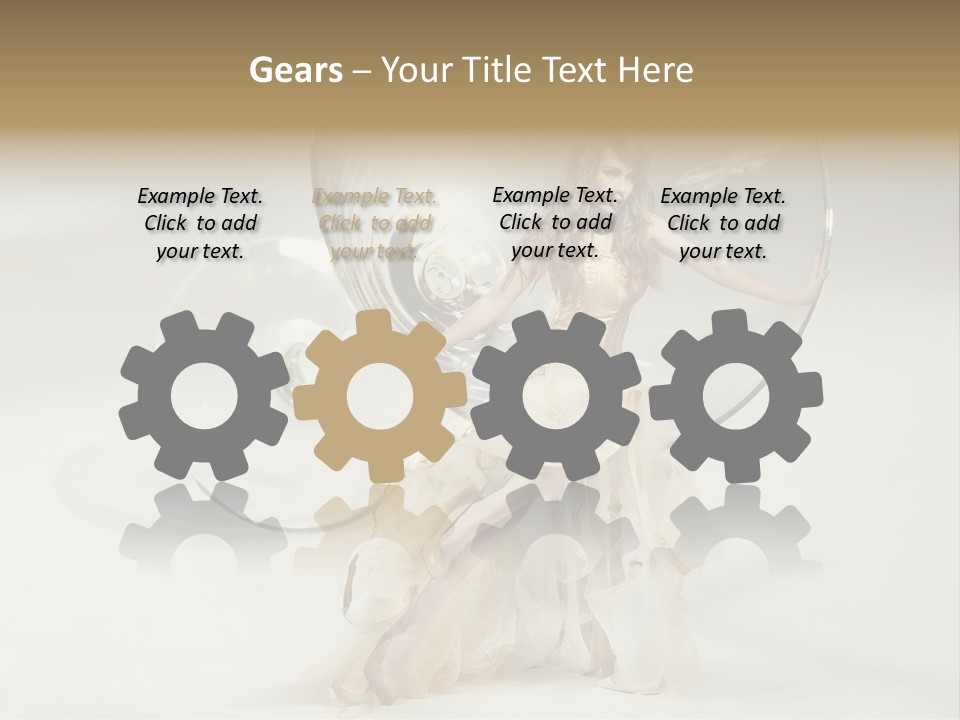 Red Parsley Isolated PowerPoint Template