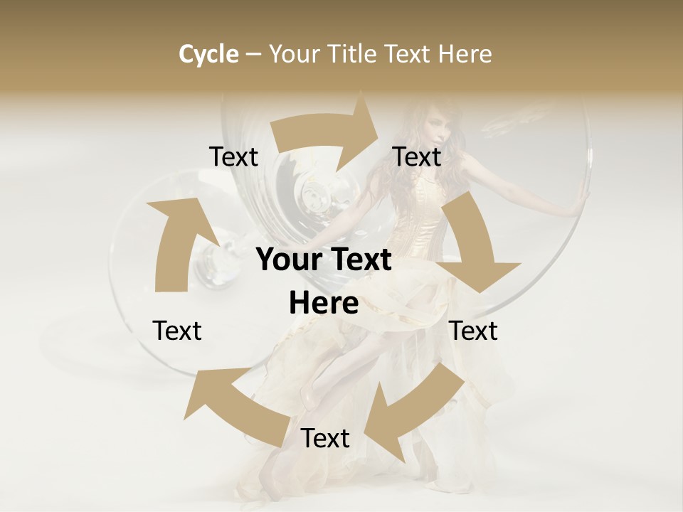 Red Parsley Isolated PowerPoint Template