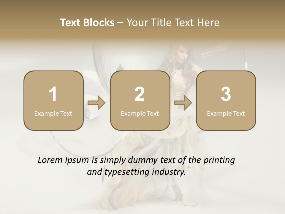 Red Parsley Isolated PowerPoint Template