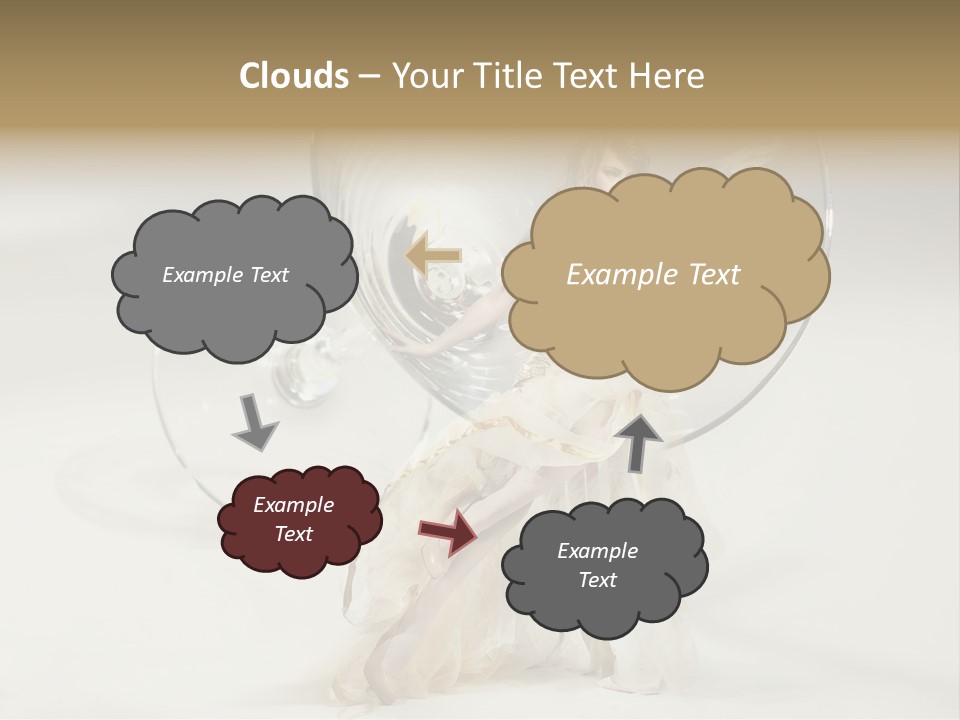 Red Parsley Isolated PowerPoint Template