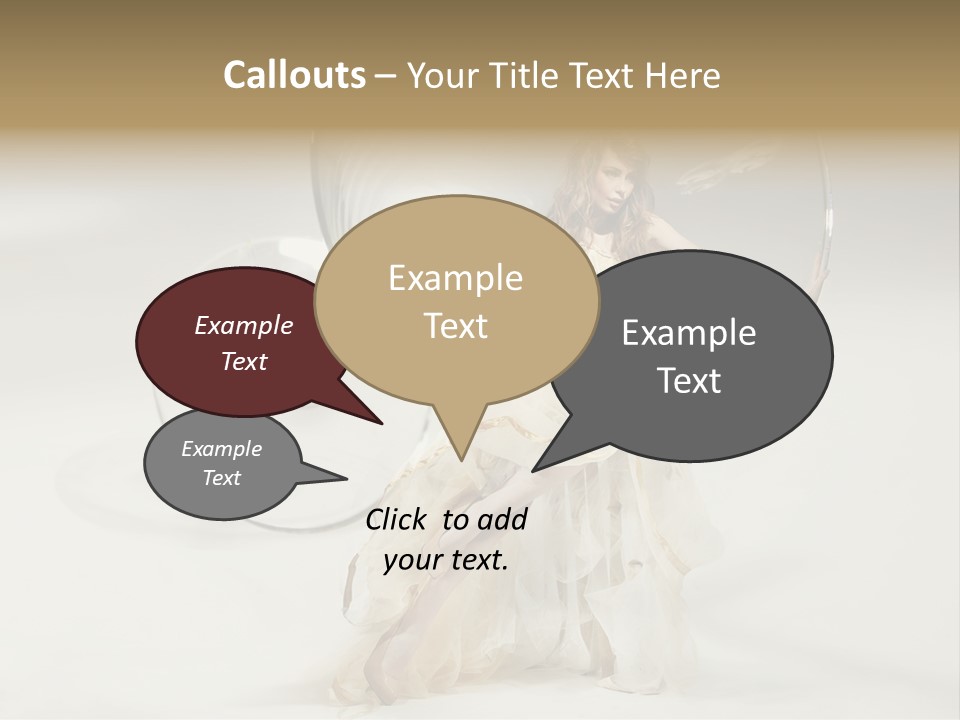 Red Parsley Isolated PowerPoint Template