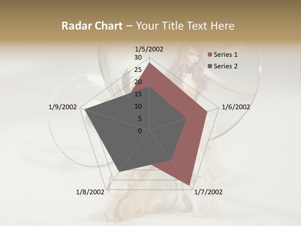 Red Parsley Isolated PowerPoint Template