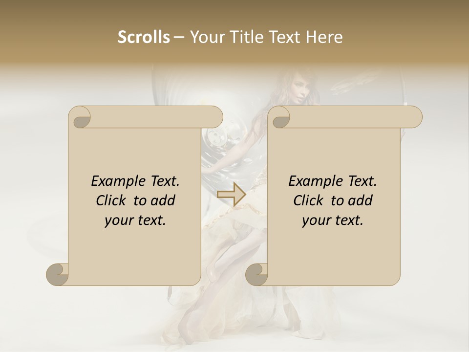 Red Parsley Isolated PowerPoint Template