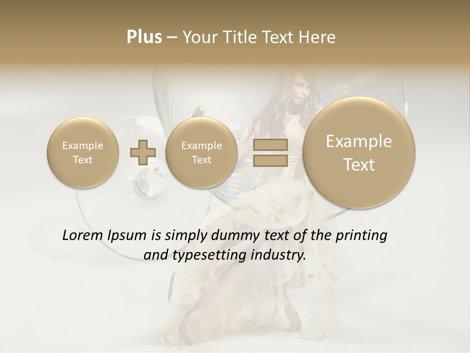 Red Parsley Isolated PowerPoint Template
