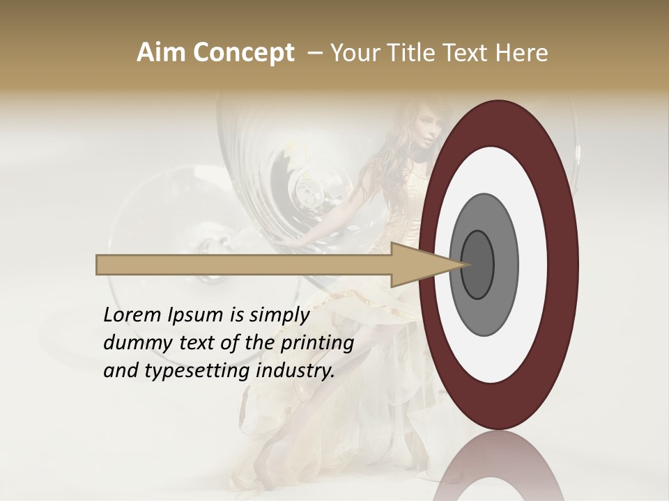 Red Parsley Isolated PowerPoint Template