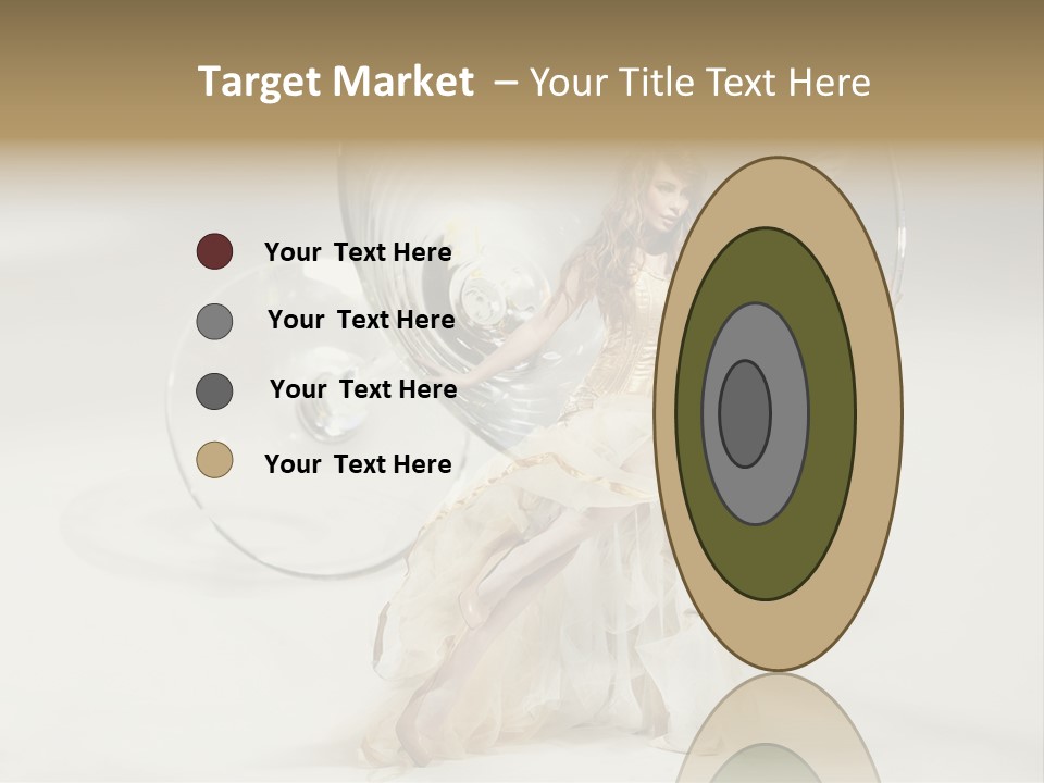 Red Parsley Isolated PowerPoint Template