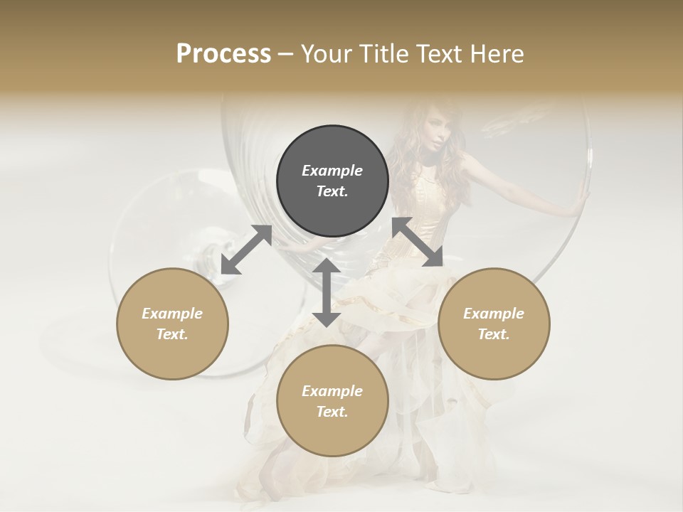 Red Parsley Isolated PowerPoint Template