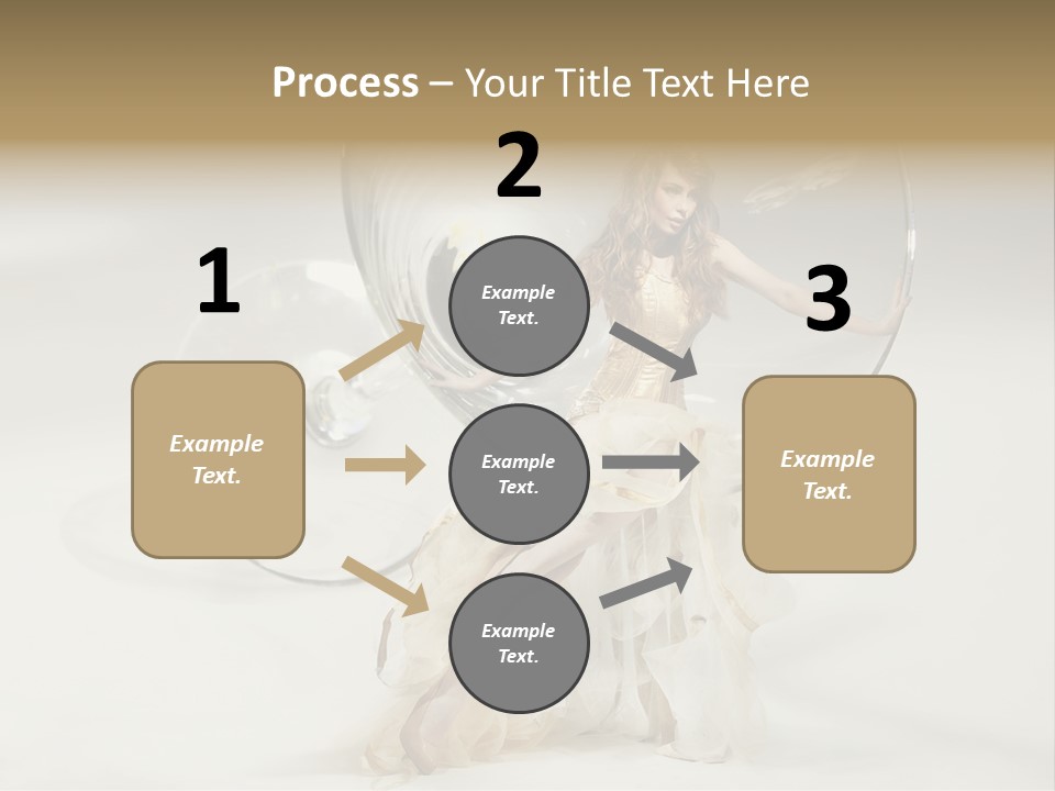 Red Parsley Isolated PowerPoint Template