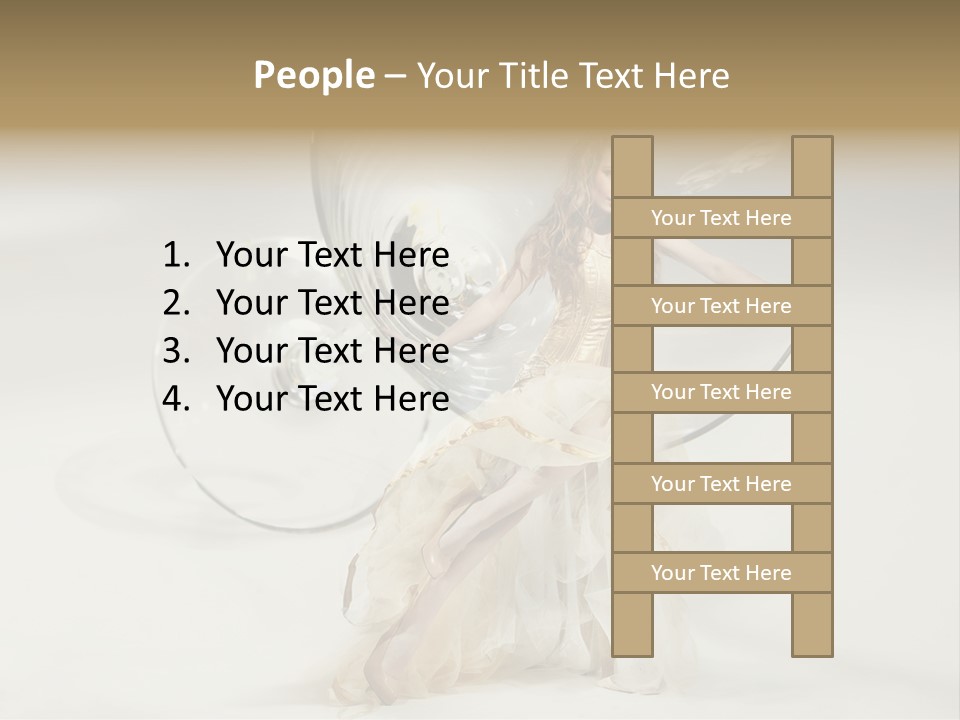 Red Parsley Isolated PowerPoint Template