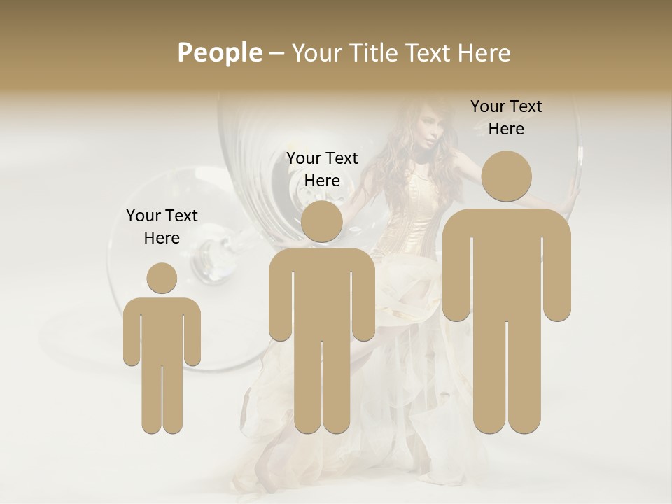 Red Parsley Isolated PowerPoint Template