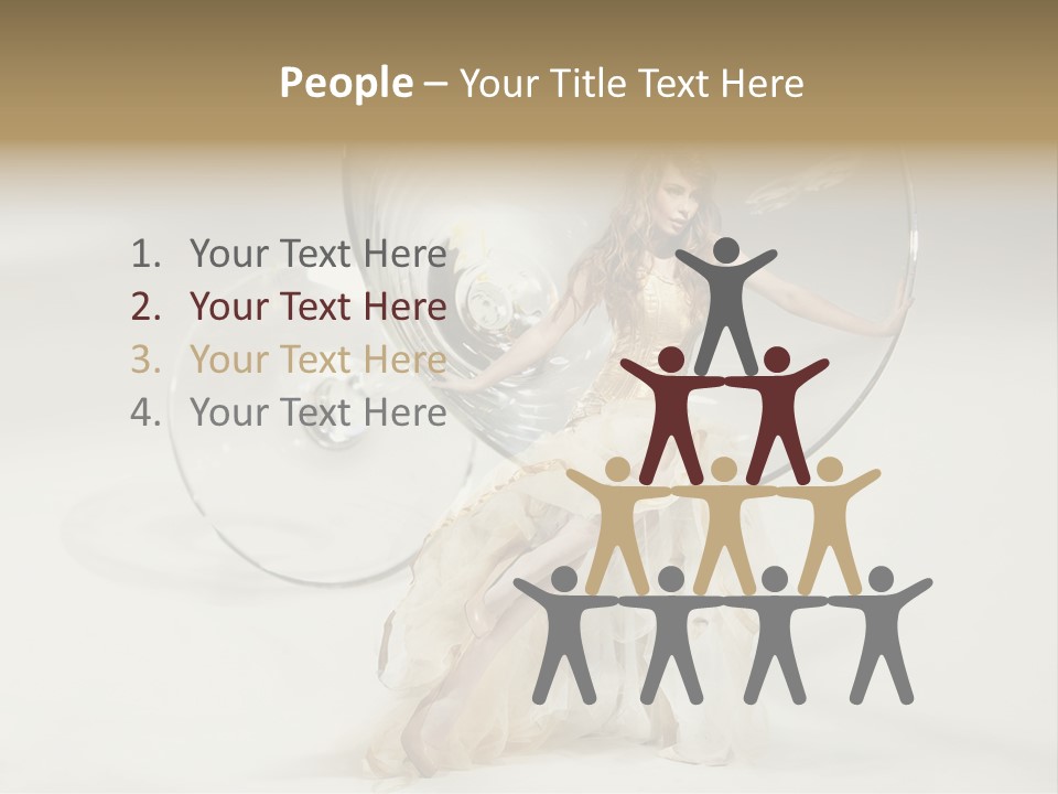 Red Parsley Isolated PowerPoint Template