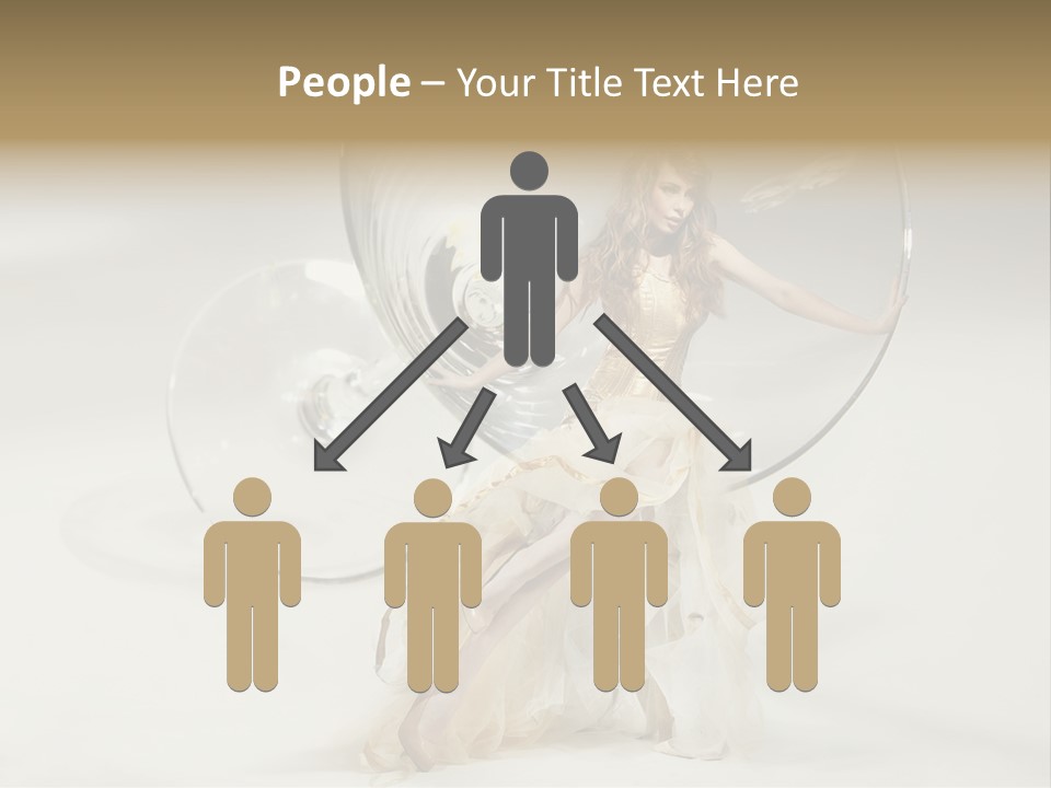 Red Parsley Isolated PowerPoint Template