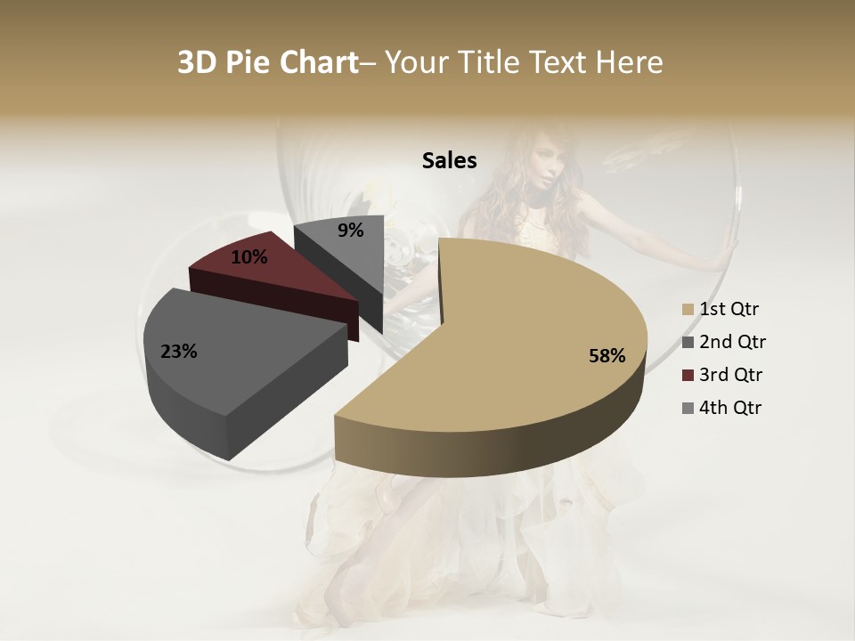 Red Parsley Isolated PowerPoint Template