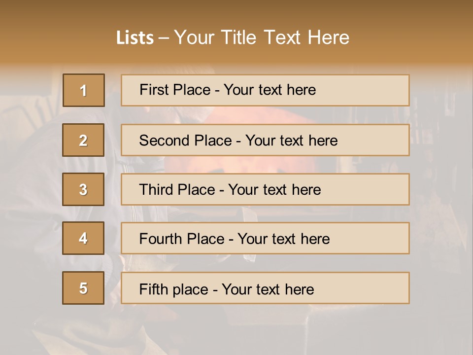 Arm Workwear Hit PowerPoint Template