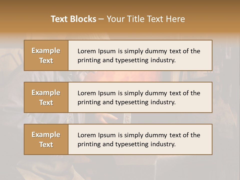 Arm Workwear Hit PowerPoint Template